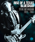 Rise Of A Texas Bluesman Stevie Ray Vaughan 1954 To 1983 Kickass Full Documentary DVD cover featuring Vaughan playing guitar