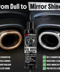 Metal Polish Kit With Applicator Pad That Restores Boss Shine And Removes Oxidation On Chrome Aluminum And Stainless Steel 8.4 oz