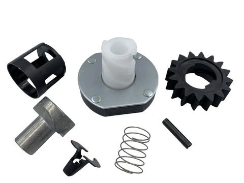 Starter Drive Gear Assembly Replacement Kit For Briggs And Stratton Toro Lawn Mowers And Tractors shown with components