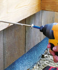 50 Pack 5/16 Inch X 4 Inch T40 Star Drive Structural Screws For Decking Framing Heavy Duty installation in timber with a drill