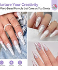 Non Sticky Solid Builder Nail Gel Kit For 3D Nail Sculpting And Extensions, HEMA Free Sculpting Gels for floral and pearl nail art