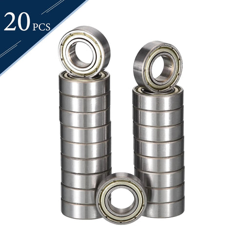 20 pack of 685ZZ miniature ball bearings with double metal shields