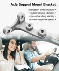 Heavy Duty Durable Front Passenger Axle Support Mount Bracket For Ford Explorer Flex Taurus Lincoln MKS MKT 2011 2015, detailed view.