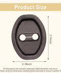 Slick Silicone Door Lock Protectors Universal Auto Latch Guards with measurements 2.76x3.74 inches for vehicle use.