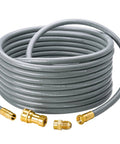 Forty Feet One Half Inch ID Natural Gas Grill Hose With Quick Connect Fittings Low Pressure Gas Line for grills pizza ovens heaters