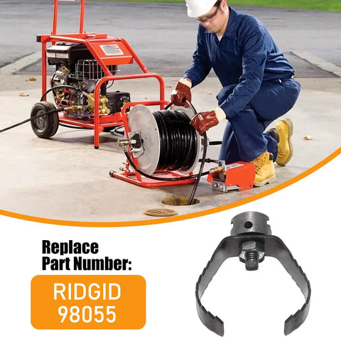 Heavy Duty Three Inch T 150 1 Sharktooth Root Cutter Replacement Direct Swap For Seven Eighths Sectional Cables in use.
