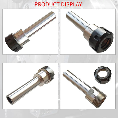 C25-ER32 Collet Chuck With Straight Shank For Milling And CNC, 25mm Shank Diameter, 100mm Long, ER32 Collet Chuck High Precision Tool Holder