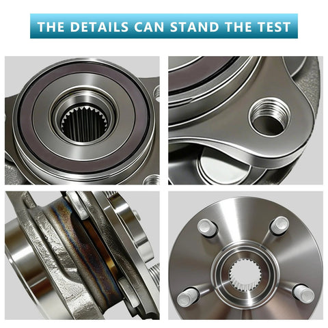 Pair Front Wheel Bearing Hub Assembly 513402 Compatible With Corolla 2019 To 2024, Prius 2016 To 2022, And Prius Prime 2017 To 2022