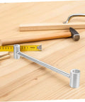 Adjustable Hinge Wrench For Door Gaps Pro Grade Heavy Duty Tool Kit For Home And Commercial Use Fast Fix For Loose Hinges