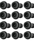 Keep Your Wine Fresh With Silicone Vacuum Stoppers No Fuss Reusable Bottle Sealer Set Wine Saver Vacuum Sealers 12 Pack Black Works With Any Vacuum Pump Not Included showing 12 black stoppers