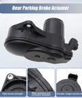 Zero Fuss Direct Swap Rear Parking Brake Actuator For Toyota Camry Rav4 Corolla Highlander Sienna Avalon C H R Lexus Es250 Is300 N X Series Plug And Play Fix, close-up view showing durable plastic material.