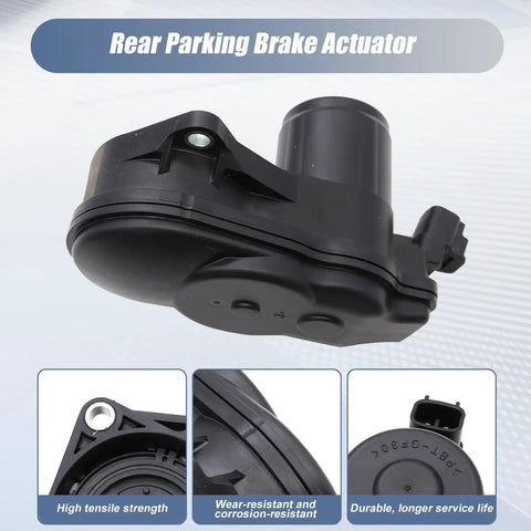 Zero Fuss Direct Swap Rear Parking Brake Actuator For Toyota Camry Rav4 Corolla Highlander Sienna Avalon C H R Lexus Es250 Is300 N X Series Plug And Play Fix, close-up view showing durable plastic material.