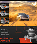 Rear Wheel Bearing And Hub Assembly 5 Lug For Nissan Sentra 2013 2019 Two Pack Beefed Up High Load Capacity With Ball Bearing