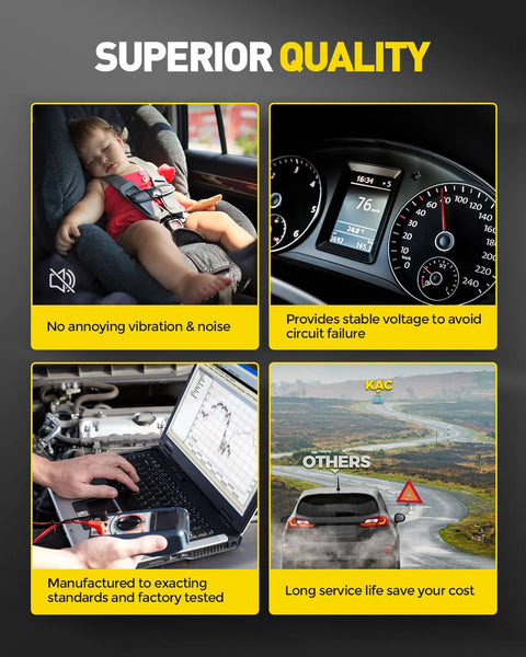 Benefits of Beefy 110 Amp High Output Alternator for Nissan Altima 2.5L 07-13 with quality assurance and performance features