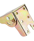 Heavy Duty 8 Pack Foldable Support Brackets Featuring Self Locking Spring Hinge Built Tough angle leg extension bracket in metal.