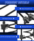 Macpherson Strut Coil Spring Compressor Kit 2 Pack With Detent Pins Heavy Duty Spring Removal Tool 10.5 Inch Range detail view