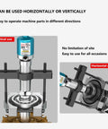 Beefy 3 Jaw Bearing Puller Kit with 6-Inch Chuck Vertical and Horizontal Pullers shown in use