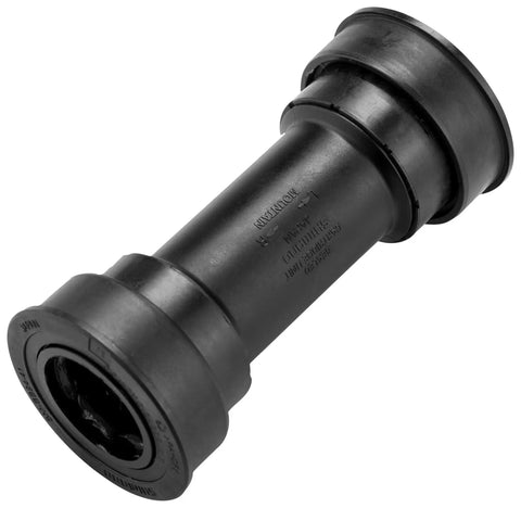 MTB Press Fit 41mm Bottom Bracket With Inner Cover For 92mm Or 89.5mm Spacing, fiber reinforced polymer cups for noise reduction