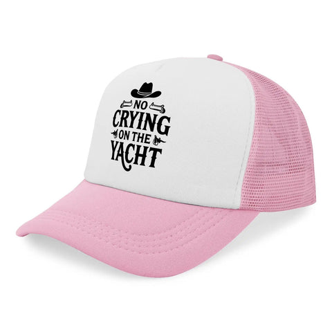 Pink womens baseball cap breathable low profile washed distressed style sun visor hat with six air vents lightweight polyester