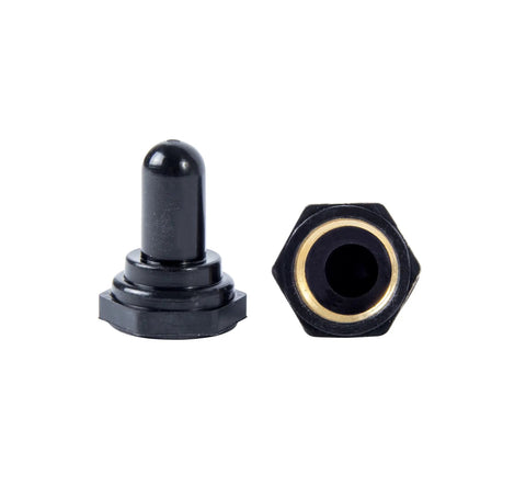 EDPM Rubber Toggle Switch Covers Black Pack Of 2 For Moisture Proof Dust Proof And Dirt Resistant Protection On Most Toggle Switches