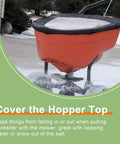 69712 Hopper Cover For Agri Fab 85 Lb To 100 Lb Spreader Clear Plastic Top Cover That Fits Scotts And Other Brand Spreaders Replacement Part 26 Inches Long Fourteen Point Nine Inches Wide