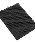 Activated carbon filter from Three Pack Replacement Filter Set For Breeze APB102 And 3049 Includes 3 Main Filters