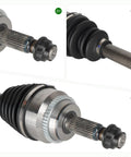 Two Front CV Axle Shafts For Toyota Camry 2.5L GAS 2012 2013 2016 2017 Left And Right Pair Replacement Drive Shaft With Durable Boots And High Torque Joints close-up