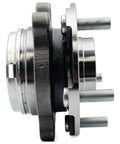 Side view of Two Piece Front Wheel Hub And Bearing Assembly Set For Altima 2007 2018 Maxima 2009 2019 Pathfinder 2013 2019