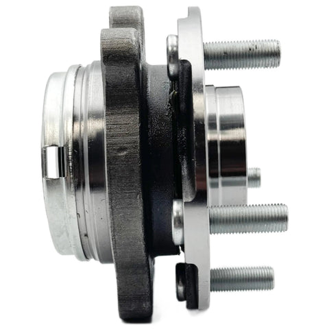 Side view of Two Piece Front Wheel Hub And Bearing Assembly Set For Altima 2007 2018 Maxima 2009 2019 Pathfinder 2013 2019