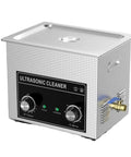 Top Shelf 30L Ultrasonic Cleaner With 600W Heater, Slick Touch Interface, Quick Digital Timer, And Heavy Duty Stainless Steel Basket for spotless daily washing jobs, close-up view.