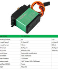 High Torque 360 Degree Continuous Rotation Metal Gear RC Servo For Robots Gimbals Cars And Aircraft 25Kgcm Digital Servo specs