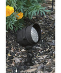 Killer LED Spot Light With Adjustable Knuckle In Black Finish 3W LED Landscape Accent Light Die Cast Aluminum Outdoor Spotlight