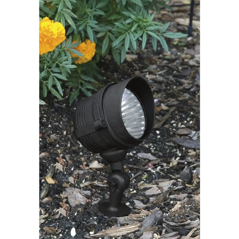 Killer LED Spot Light With Adjustable Knuckle In Black Finish 3W LED Landscape Accent Light Die Cast Aluminum Outdoor Spotlight