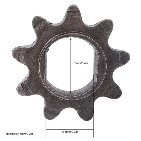 Motor Sprocket 9T H Shaped 25H Chain Sprocket For DIY Motorcycle Enthusiasts And Mechanics Durable Metal Build Easy Install And Removal Ideal For MY1020 Engine Repairs And Upgrades