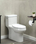 Industrial Dope Pipe Toilet Paper Holder With Wooden Shelf Rustic Wall Mount Roll Holder For Bathroom And Washroom