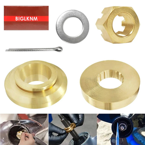 Propeller Installation Hardware Kit For Yamaha Outboard Motors Fits 150Hp Through 300Hp Replace OEM 6E54598701 components