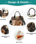 Large Leakproof Insulated Cooler Bag For Women 18 Can Capacity Lunch Tote With Detachable Shoulder Straps Soft Cooler
