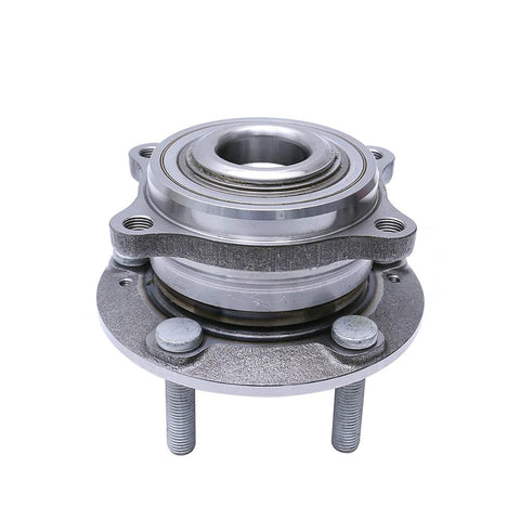 Front Wheel Bearing Hub Assembly Set Of 2 For AWD Hyundai Santa Fe 2007 2014, Hyundai Veracruz 2007 2012, And Kia Sorento 2011 2015 Front Axle Hub Bearing Replacements Direct Replacement Part Numbers 513266 BR930729 For Easy Install.