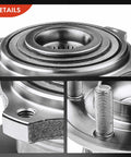 Close-up of Front And Rear Wheel Bearing And Hub Assembly Kit For Dodge Charger 2006 Through 2009 Magnum 2005 Through 2008