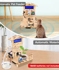 5 In 1 ESP32 STEM Kits For Kids Aged 8 To 12 Wooden 3D Puzzle Toys That Build Cool Smart Home Projects Educational Science And Coding Kit For Students Engineering Model Kit Gift For Teens Boys And Girls Hands On Learning Fun automatic pet feeder and watering