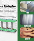 Built Tough Sheet Metal Bender For Roof Edges And Drip Edge Tool With 0 To 90 Degree Adjustable Folding for steel aluminum copper