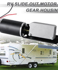 RV Slide Out Gearbox Motor Replacement 225008 with Accu Slide Cable Driven System and 13 Tooth Sprocket for Camper Trailer and RV