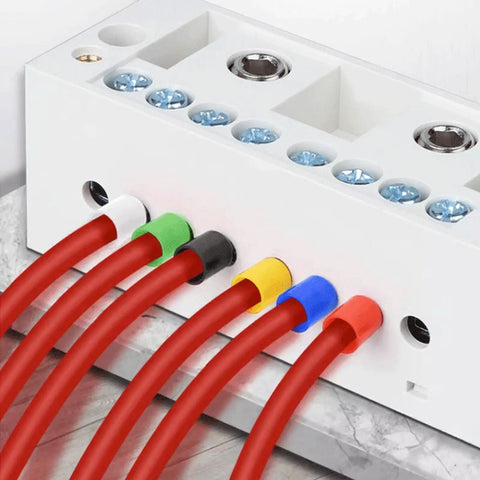 Must Have 200 Piece Wire Ferrule Kit With Insulated End Terminals For 4 AWG 25mm2 Copper Crimp Connectors Red Black Set PVC