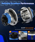 Front Wheel Hub Bearing Assembly 5 Lug With ABS Direct Fit OE Quality for Chevy Malibu, Cobalt, HHR, Pontiac G6, Saturn Aura