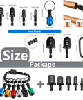 12 Piece HVAC Swage Tool Set With Bit Holder For Copper Pipe Expansion Air Conditioner Repair Kit Includes Drill Bits Display