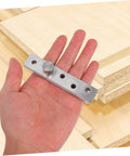 Heavy Duty Stainless Steel Hidden Pivot Door Hinge With 360 Degree Rotation For Bookcase And Interior Doors in hand