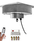 Heavy Duty Electric Hoist Lifter For Chandeliers With 6M Height And Dual Control Modes For Easy Lamp Maintenance Or Cleaning Remote Operation Included with remote control.