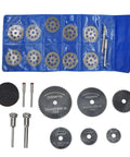 32 Piece Cutting Wheel Set With HSS Circular Saw Blades And Diamond Cutter Wheels Kit For Precision Cutting On Metal Wood Plastic