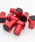 8 Pack 3/4 Inch Lightweight Aluminum Bench Dogs Non Slip Woodworking Clamp Set For Dog Holes Red Heavy Duty Non Skid Workbench Stoppers.