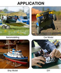 Applications of SG90 Micro Servo Motor Kit 3 Pack for Arduino and Raspberry Pi DIY Projects in models and robotics.
